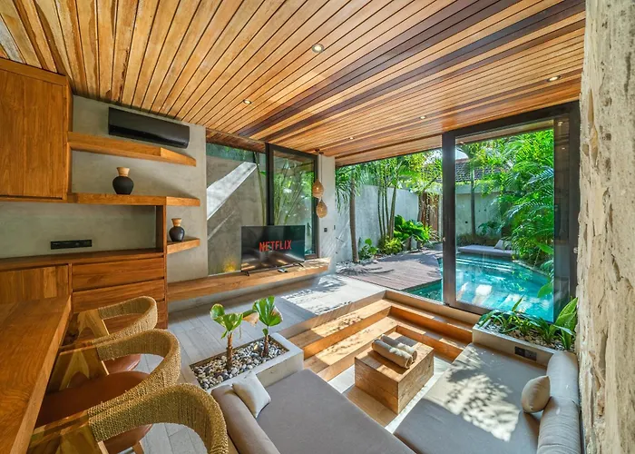 别墅 Solani - Tranquil 1br Sanctuary In Prime Pererenan! 坎古